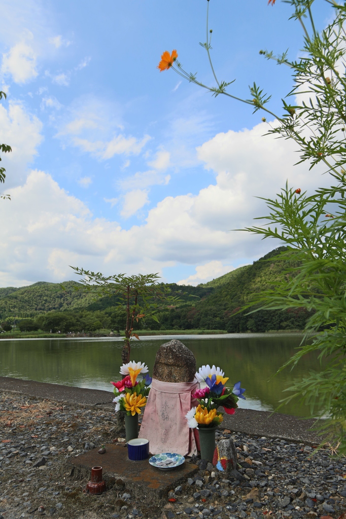 広沢の池のお地蔵さん