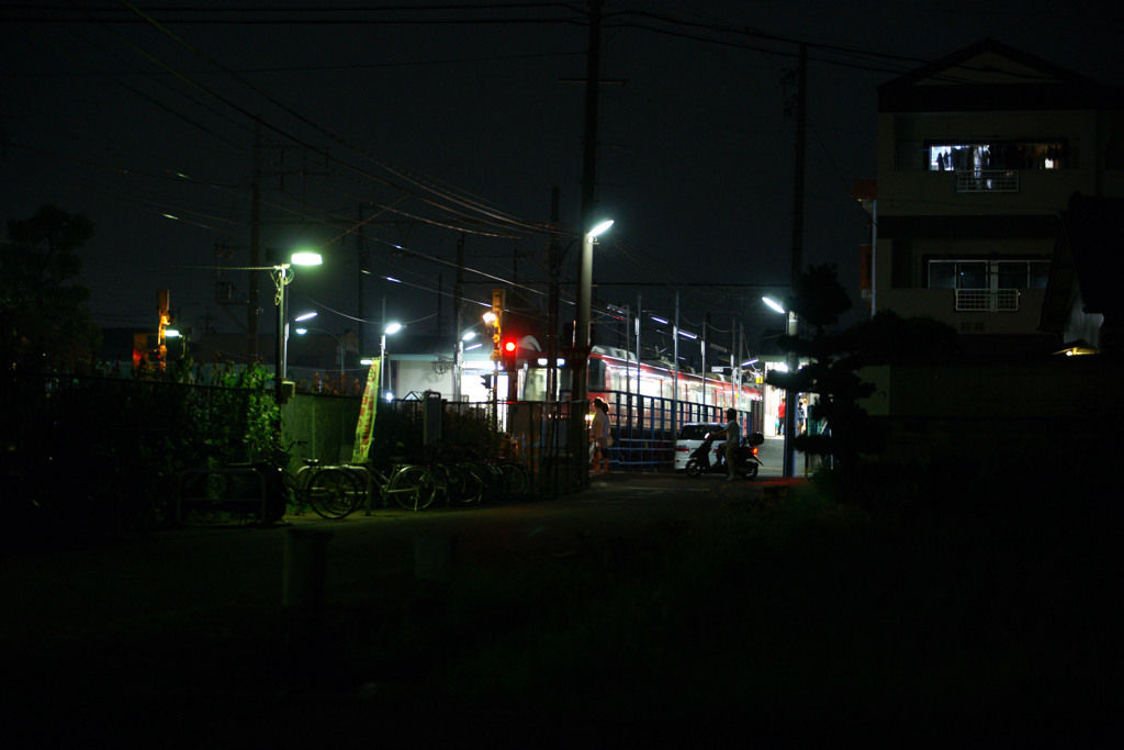 深夜の帰宅・・・お疲れ様