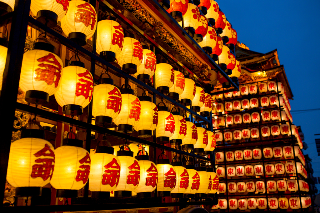越中八尾曳山祭り