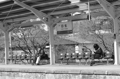 日生駅の日常