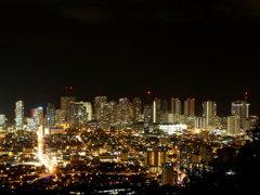 ハワイの夜景