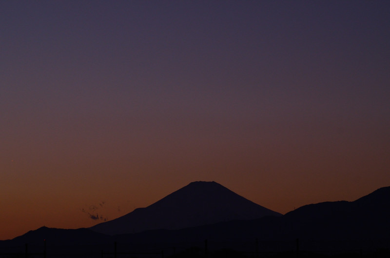 元旦の富士山