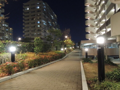 夜の住宅街