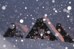 雪の泡