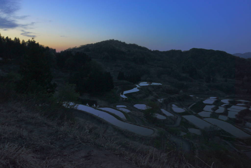 夕暮れの星峠