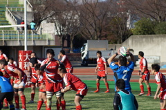 設楽選手、スローイン！