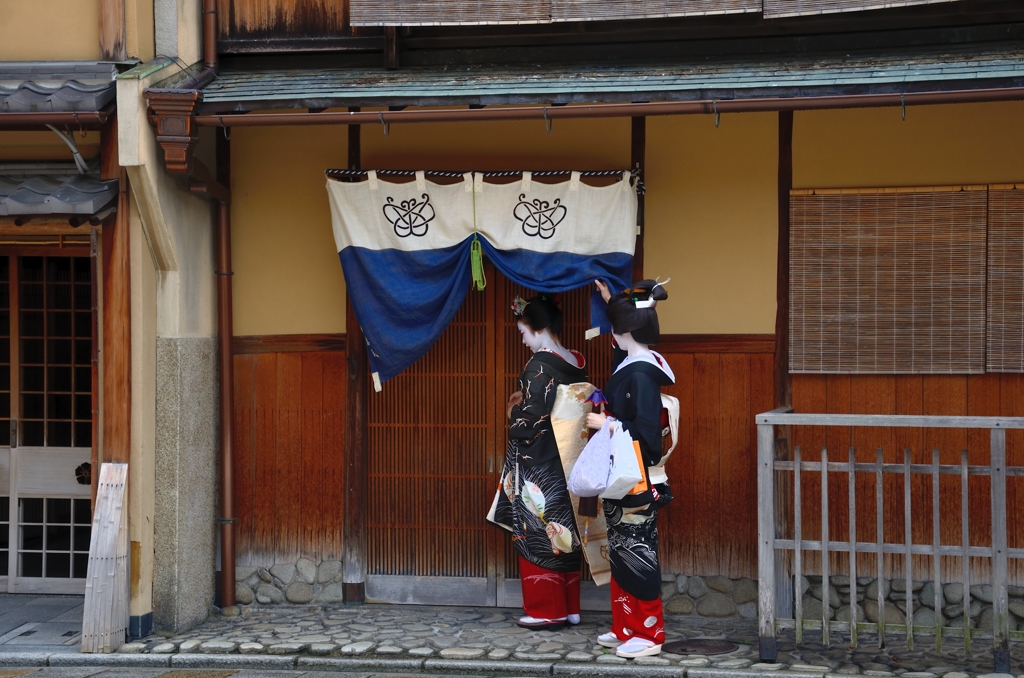 八朔の御挨拶参り