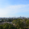 福岡城跡から