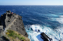 大海原を望む