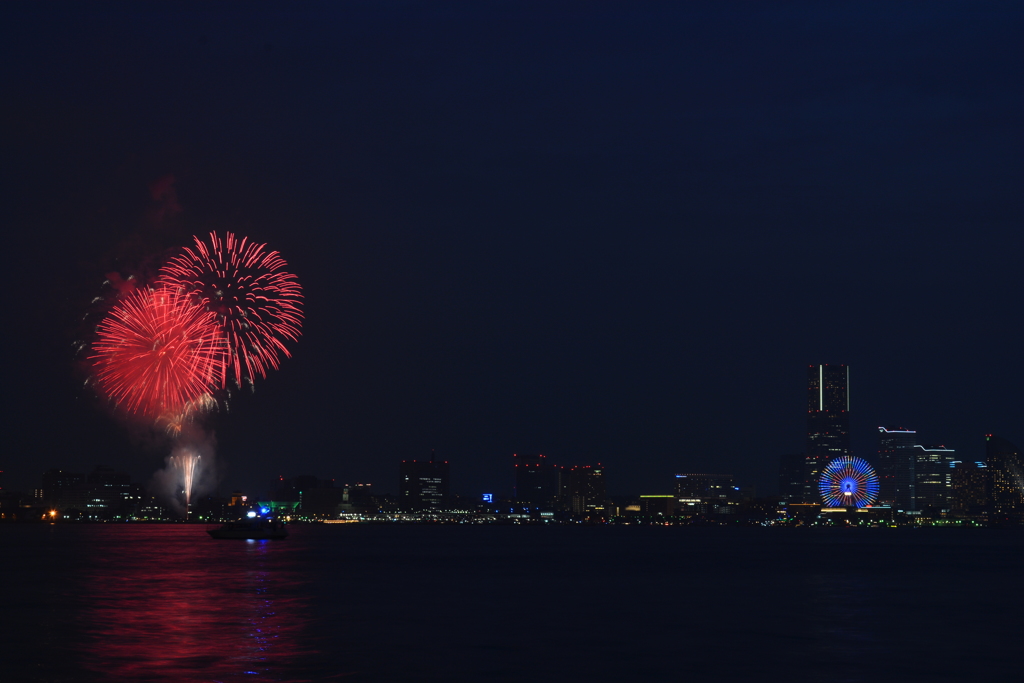 夜空を彩る