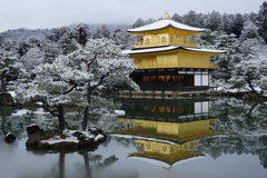白銀の金閣寺