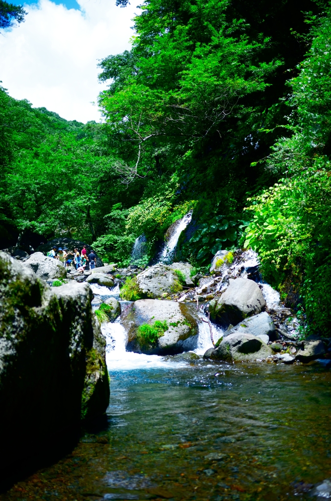 吐竜の滝