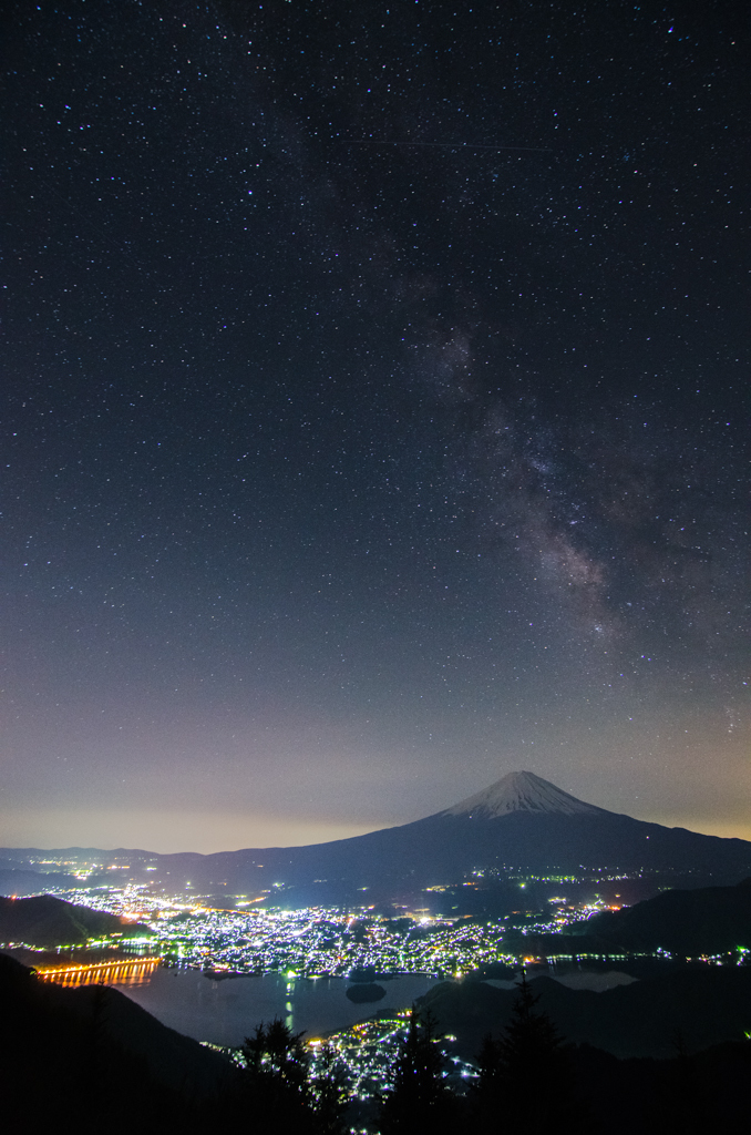 Mt.Fuji & MilkyWay 
