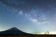 Mt.Fuji & Milky Way