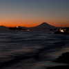 夕景　稲村ケ崎