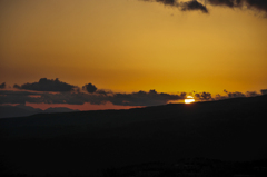 夕日