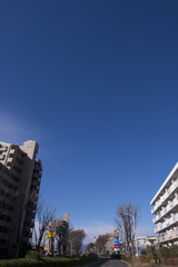 blue sky