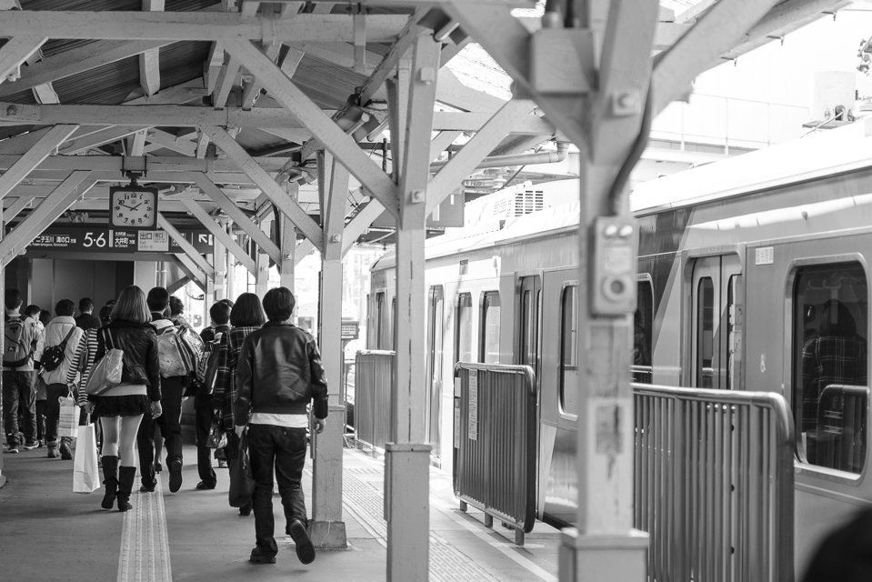 木柱の駅