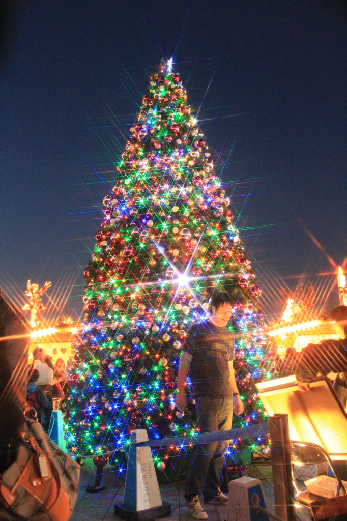 スカイツリーのクリスマス村