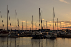 sunset harbar