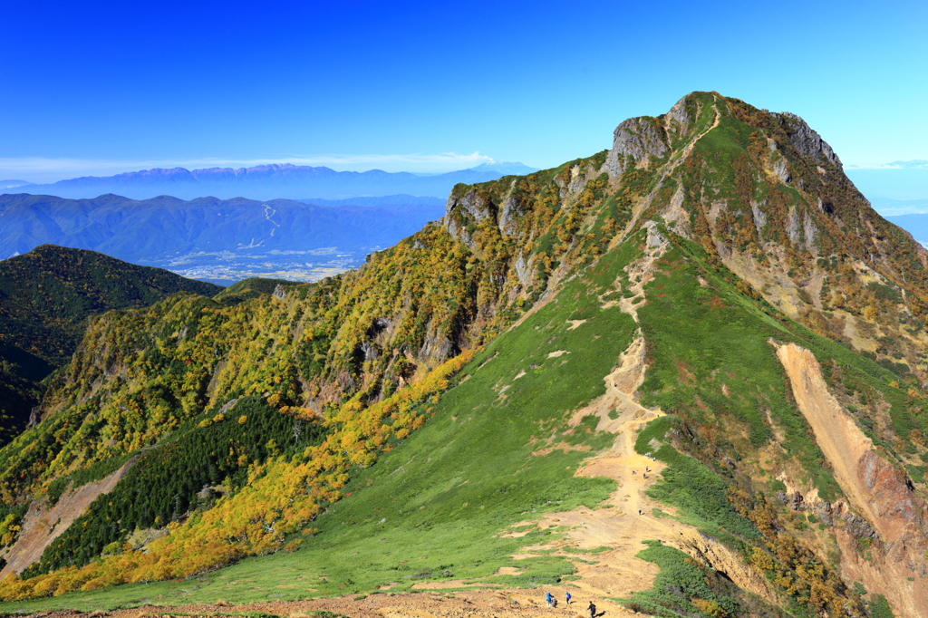 八ヶ岳　中岳～阿弥陀岳