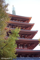 浅草寺五重塔