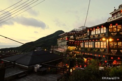 九份の夕暮れ