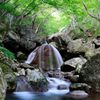 三日月の滝