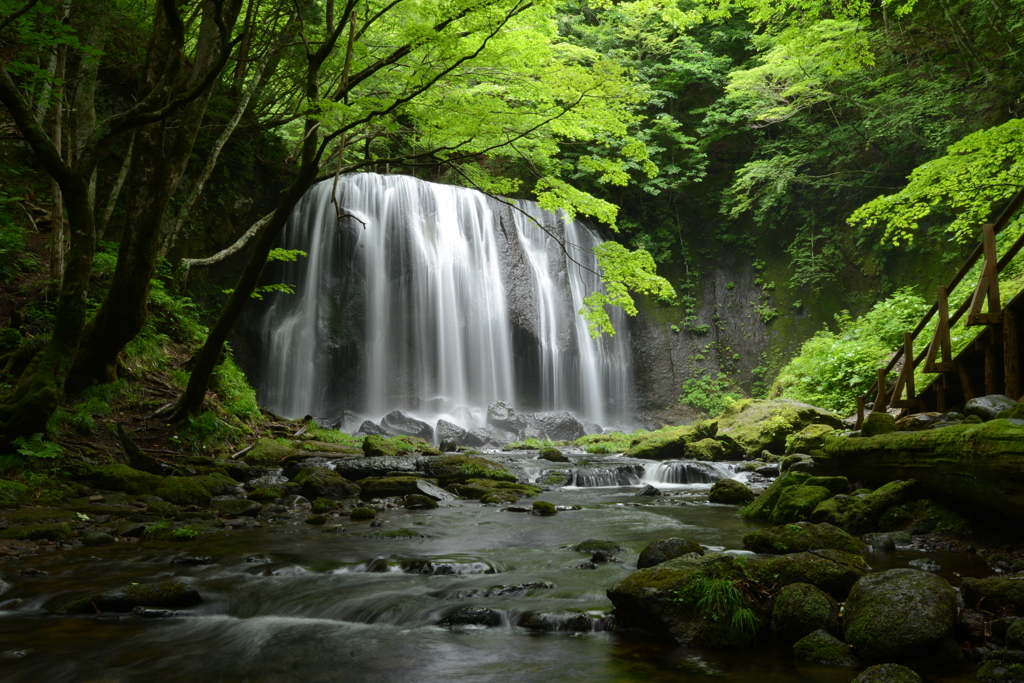 達沢不動滝