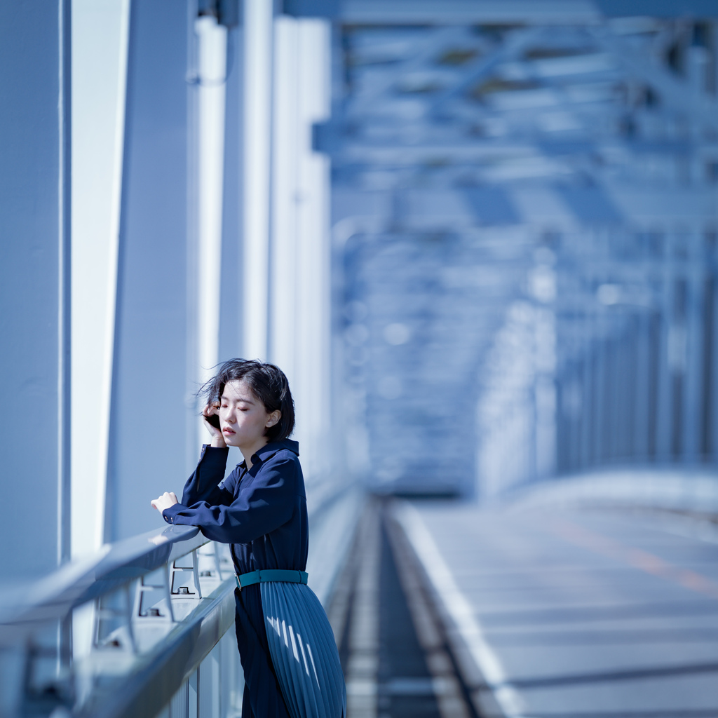 橋の上のSHIHO