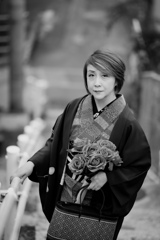 或る着物婦人