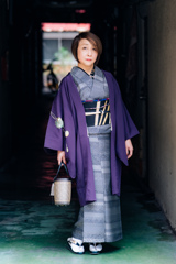 或る着物婦人