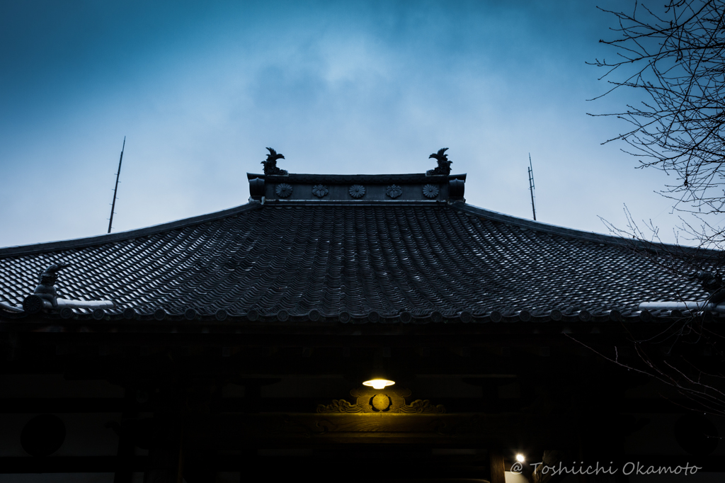 雨の功山寺9