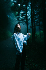 HANA Thick fog forest 