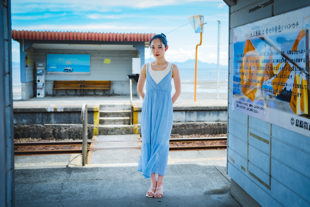 HANA　島原鉄道　大三東駅