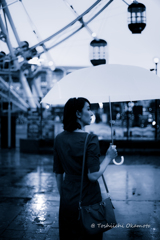 Ferris wheel of rain