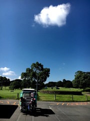 暑い。。GOLF (^◇^;)