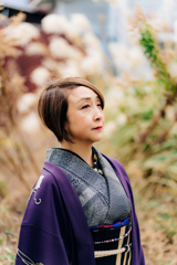 或る着物婦人
