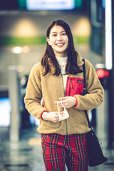 きっと会える。。JR九州博多駅　　HONOKA