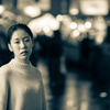 Shiho illumi night B&W
