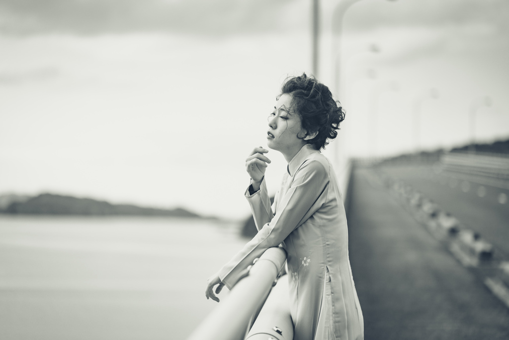 SHIHO 呼子大橋　monochrome