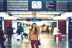 きっと会える。。JR九州博多駅　　HONOKA