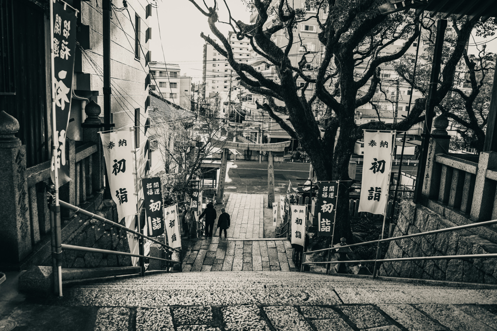 simonoseki city street photo