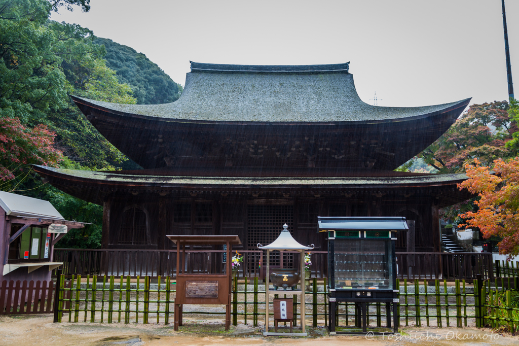 雨の功山寺6