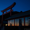 日本一夕焼けのキレイな神社2