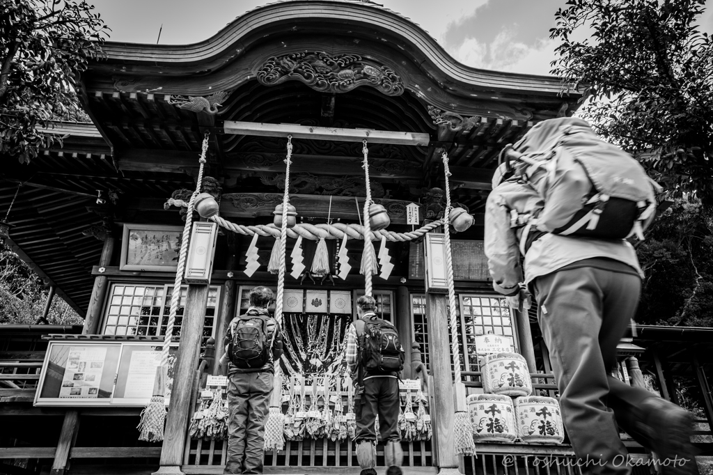 小倉妙見神社　参拝