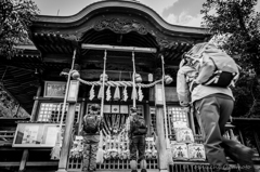 小倉妙見神社　参拝