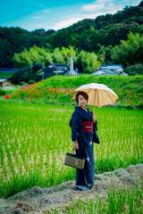 Aru着物婦人