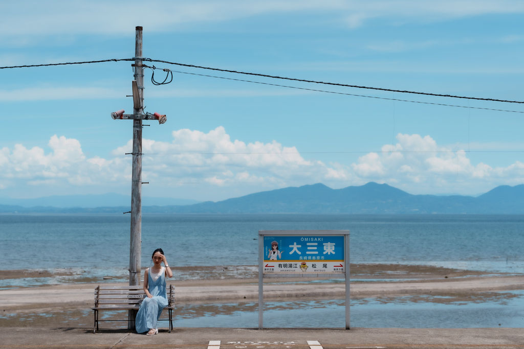 HANA　島原鉄道大三東駅