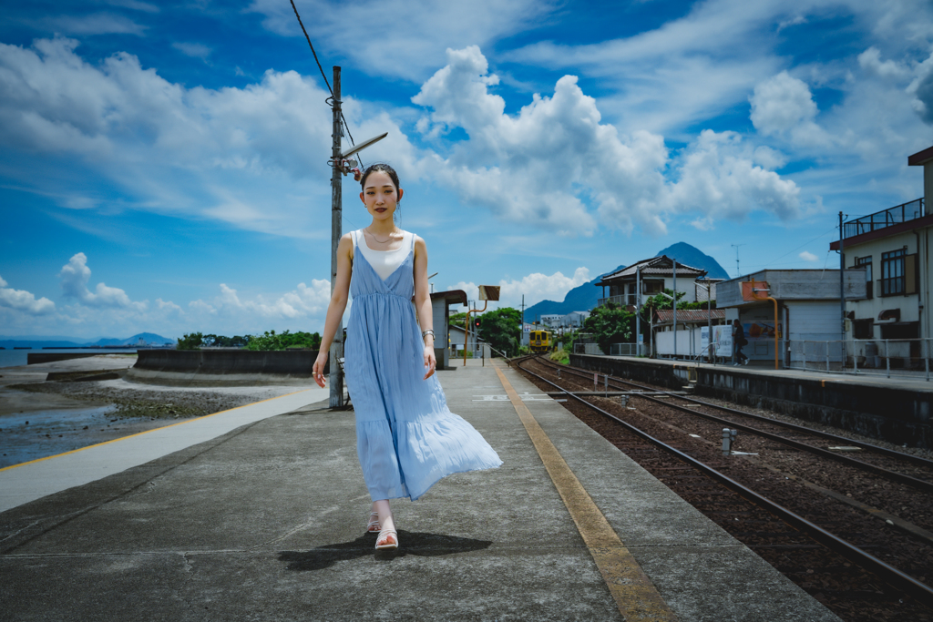 HANA　島原鉄道大三東駅